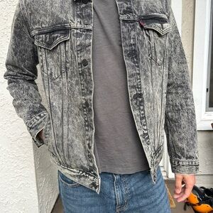 Levi's Black Faded Jacket